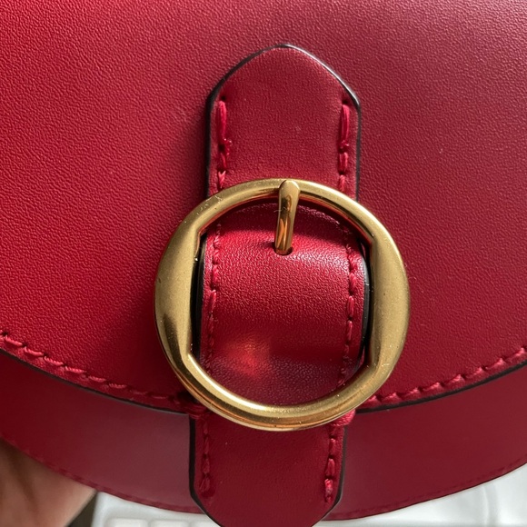 Banana Republic ConvertIble Red Belt Bag EUC - Picture 4 of 10